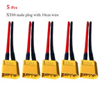 XT60 Male Female Bullet Connectors Plug Adapter With 14 AWG Silicon Wire For ESC Lipo Battery Extension Quadcopter Multicopter
