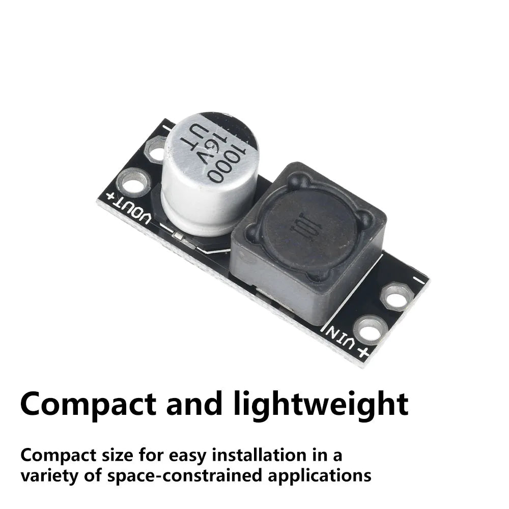 DC 16V 2A LC Power Filter Module Anti-Interference Noise Suppressor for Video/Signal Transmission Eliminates Ripple & EMI