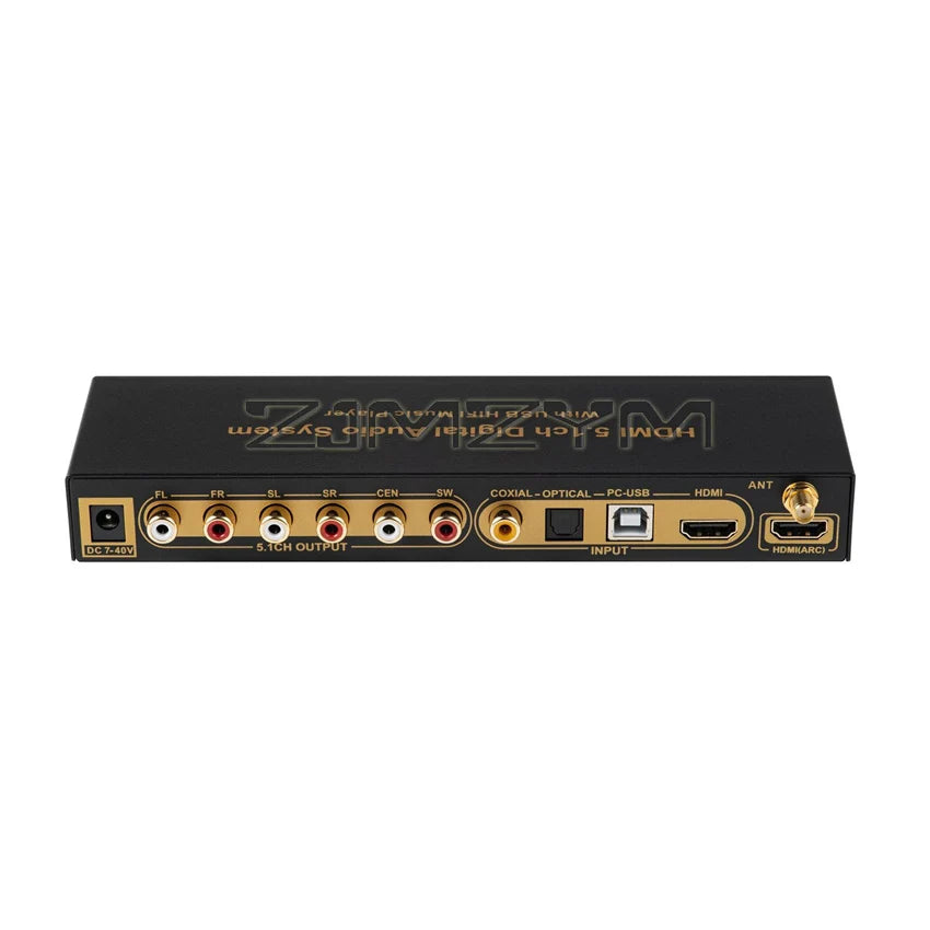 DTS Dolby AC3 5.1 Channel Audio Decoder Conversion DAC Bluetooth HDMI Splitter USB Computer Sound Card US/UK/EU