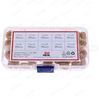 50pcs Toroid Core Inductor Wire Wind Wound kit Box 10uH 22uH 33uH 47uH 47uH 56uH 100uH 220uH 330uH 470uH