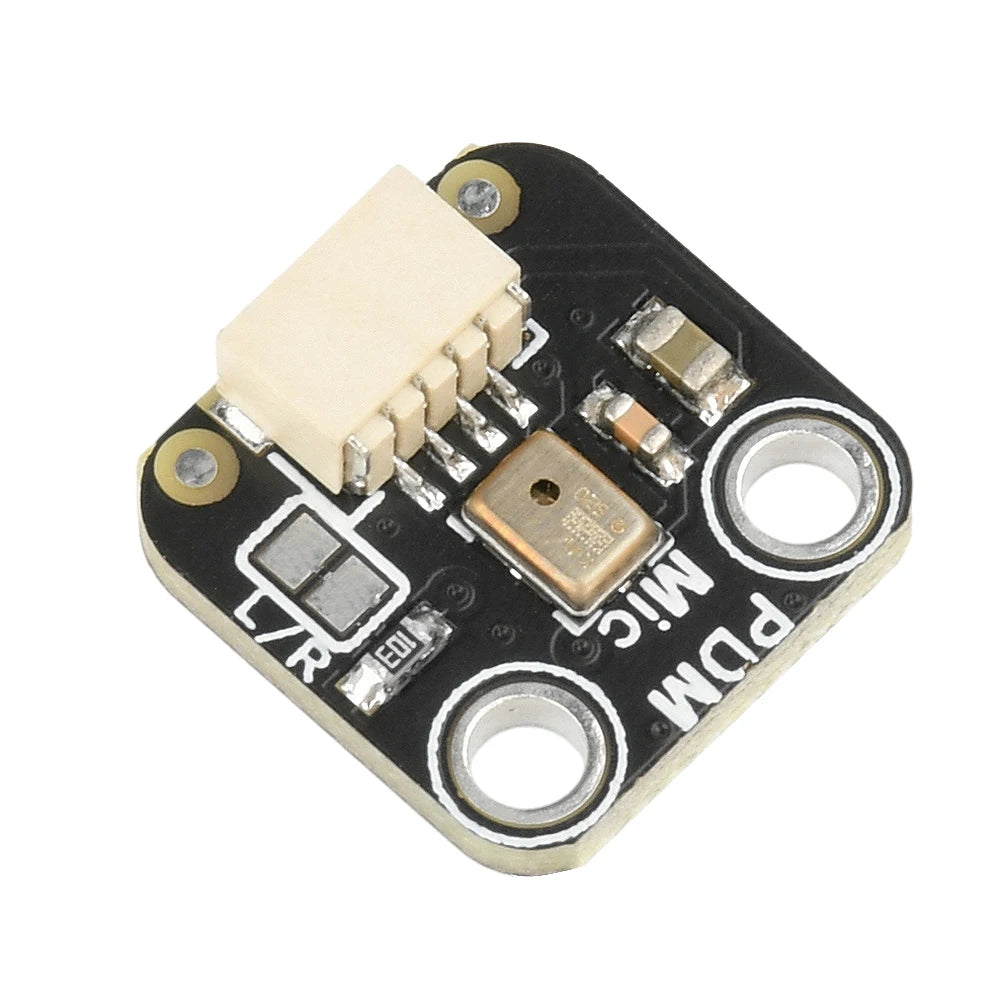 1.8-3.3V PDM MEMS Microphone Breakout Board with Digital Output, 61dB SNR & JST SH Connector for 32-bit Processors