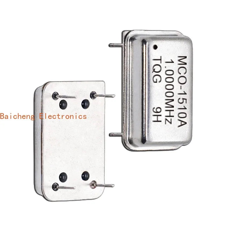 5PCS DIP-14 1M 1MHZ 1.000MHZ Rectangular Full Size Active Crystal Oscillator 3.3V-5V-Compatible 15PF 20PPM