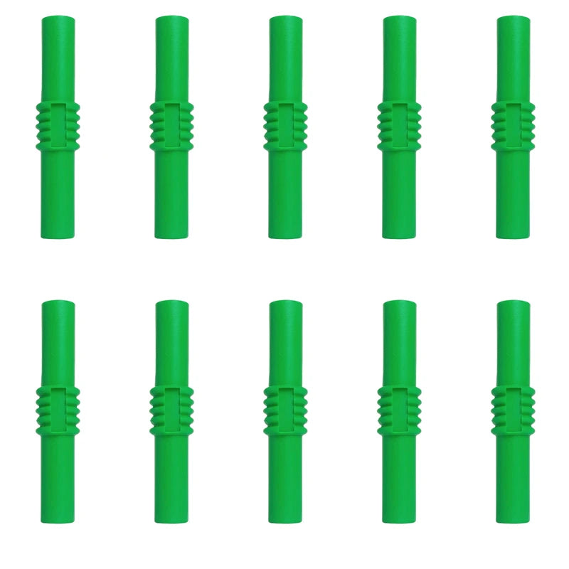 10/20 Pcs 4mm Banana Socket female adapter extension Insulated Banana Plug Coupler Connector Female Stackable