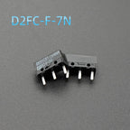 2pcs Original Mouse Micro Switch D2FC-F-7N 10M 20M OF For Logitech G502 D2FC-F-K 50m 60MN D2F-F D2F-01FL D2F-01F-T D2F-F-3-7