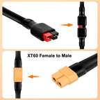 30A XT60 Battery Male Female Connector Plug Compatible with Anderson XT60 Connector Adapter Wire