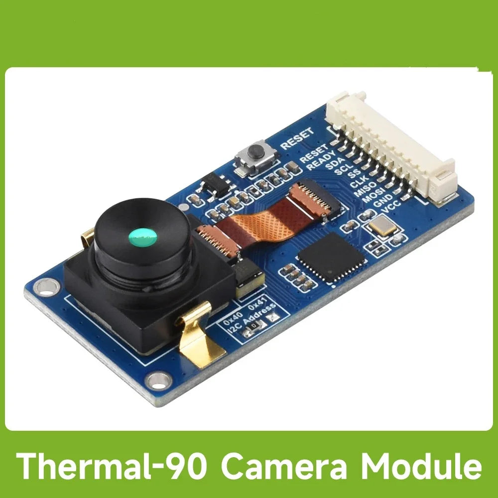 Waveshare Long-wave IR Thermal Imaging Camera Module, 80 × 62 Pixels IR Array, For Raspberry Pi And Other Development Boards