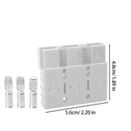 For Connector Plugs 50A Cable Kit Suitable for Anderson Plugs 50A Forklift Battery Charging 3-Pole Plug Battery Connection Cable