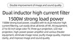 ATAUDIO HIFI Audio Power Filter Noise AC Power Filter Power 1500W 110V-250V  Purifier Surge Protection with EU Universal Outlets
