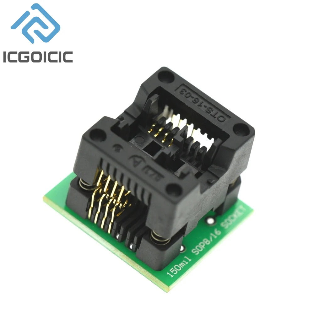 150Mile 200 Mile SO8 SOP8 To DIP8 EZ Programmer Adapter Socket Converter Module For EZP2010 EZP2013 CH341A