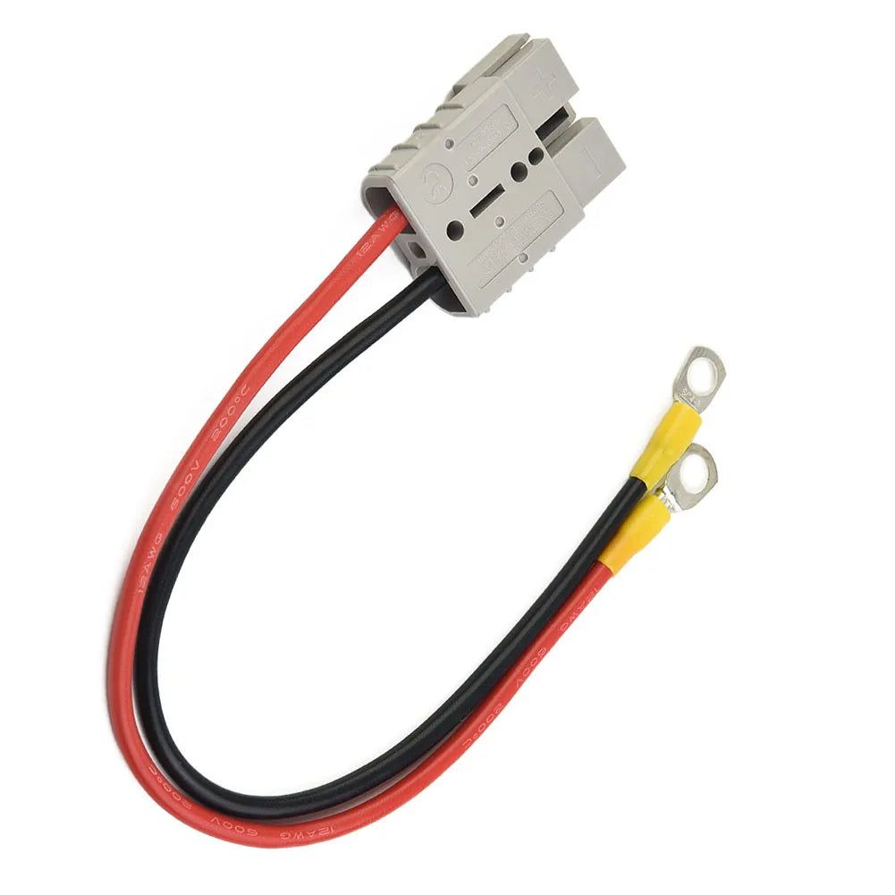 50A For Anderson Plug  To Lug M8 Terminal Battery Charging Connector Cable Electric Forklift Battery Charging Cable Replacement