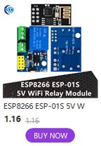 ESP8266 ESP-12F WIFI Wireless Module 1 Channel Relay Shield Overcurrent Protection Wi-Fi Network Relay Module 10A DC 7-30V