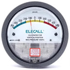 ELECALL EM2000 Differential Pressure Gauge Pa/Kpa/psi/mmH₂O for Air Gas Meters Barometer Pressure for Clean Room