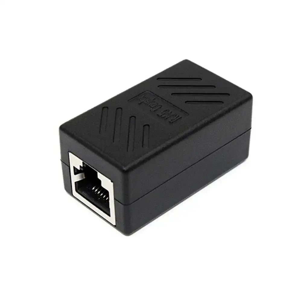 RJ45 Coupler Extender Connector Cat 5 Cat6 Cat6a Ethernet Coupler Female To Female PC Hardware Adapters Ethernet Cable Extender