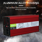 67.2V 6A Charger For 16S 59.2V Li-ion Battery 60V 6A Fast Charge Smart Aluminum Case Lipo Battery Charger 110V To 220V