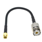 SMA Male Female to PL259 SO239 UHF Jack Plug Pigtail Cable Adapter RG58 30CM/50CM/100CM/200CM Wholesale NEW
