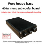Tpa3255 600w high-power professional-grade subwoofer digital amplifier board - ready-to-use, adjustable low-frequency response