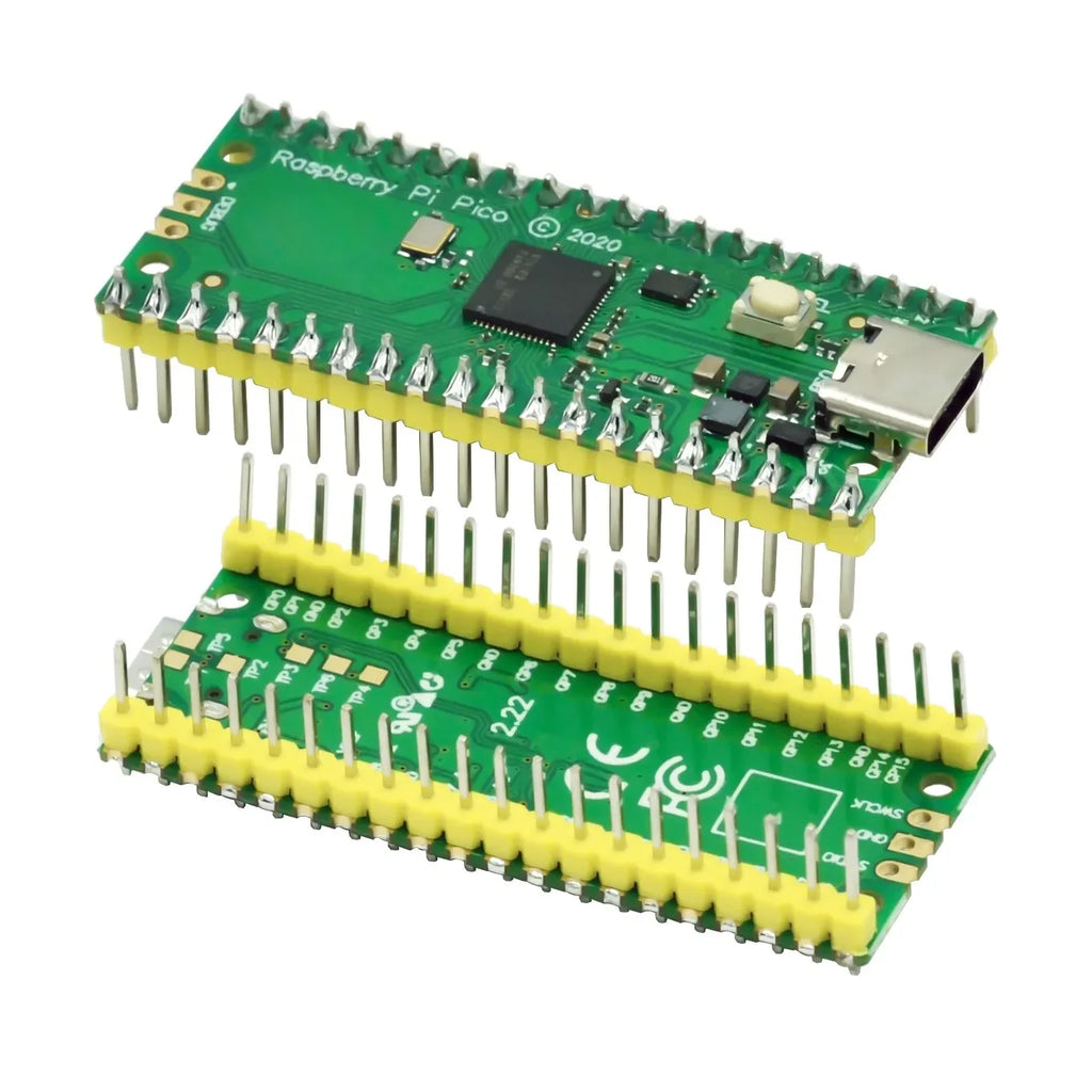 Official Raspberry Pi Pico Board RP2040 Dual-Core 264KB ARM Low-Power Microcomputers High-Performance Cortex-M0+ Processor