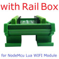 WIFI NodeMcu Lua ESP8266 Wifi GPIO DIN Rail 3.96 PinBoard Box Expansion Board for Arduiuo Ethernet PLC
