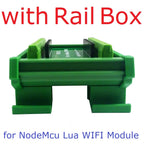 WIFI NodeMcu Lua ESP8266 Wifi GPIO DIN Rail 3.96 PinBoard Box Expansion Board for Arduiuo Ethernet PLC