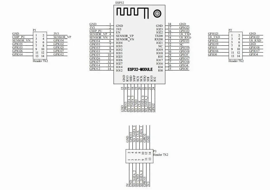ESP8266 ESP-32 ESP32 Development Board Test Programmer Socket Downloader for ESP-01 ESP-12F ESP-07S ESP-12S ESP32