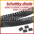 20PCS B220A-13-F B230A-13-F B240A-13-F B250A-13-F B260A-13-F 20V 30V 40V 50V 60V 2A Schottky diode SMA/DO-214AC