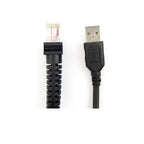 BarCode Scanner USB or RS232 Cable 2M(7feet) For Datalogic PSC PD7100 7000 1100i 800i RS232 DB9 Serial Interface