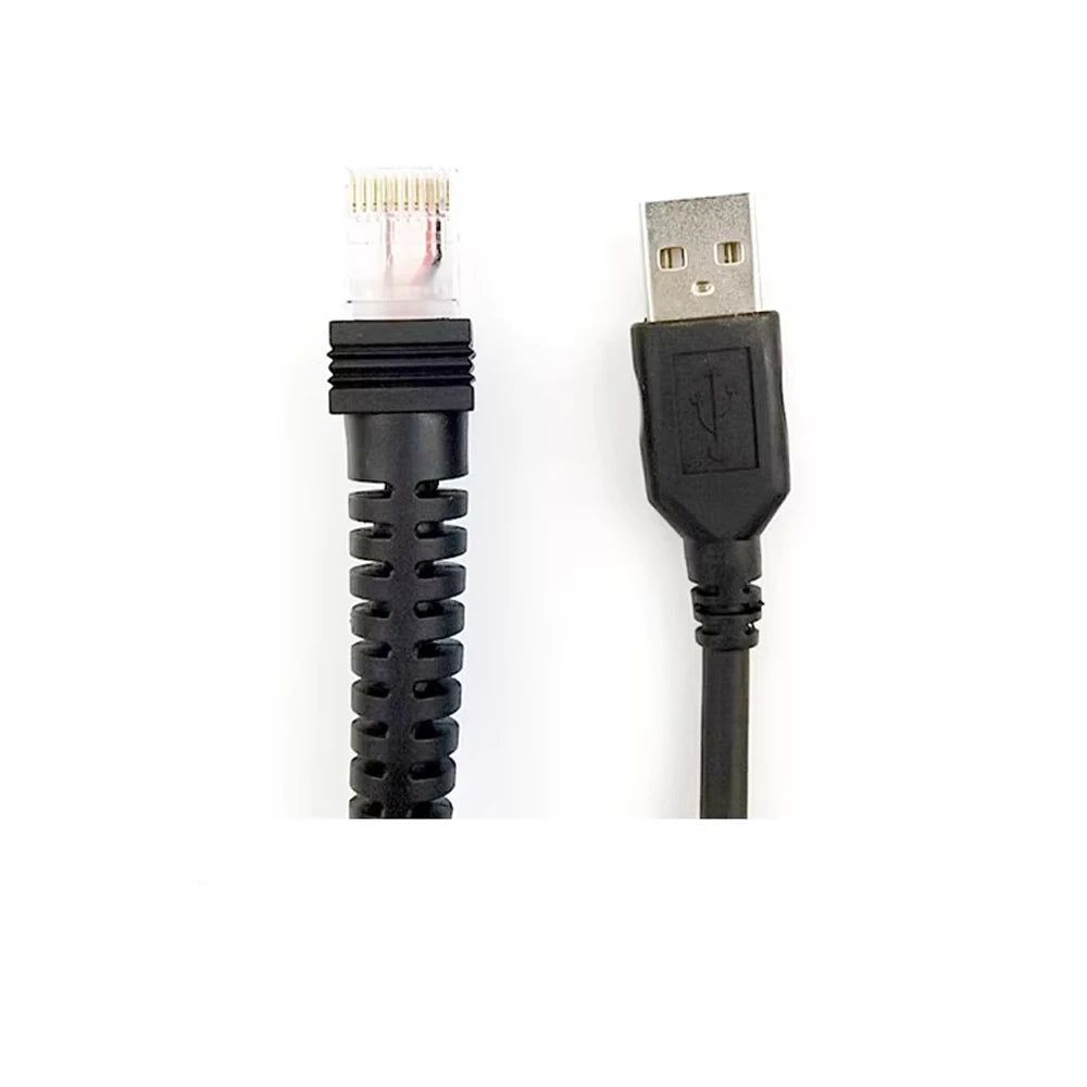 BarCode Scanner USB or RS232 Cable 2M(7feet) For Datalogic PSC PD7100 7000 1100i 800i RS232 DB9 Serial Interface