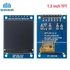 TFT Display 0.96/1.3/1.44/1.77/1.8/2.4/2.8 inch IPS 7P SPI HD 65K TFT Full Color LCD Module ST7735 Drive IC 80*160  For Arduino