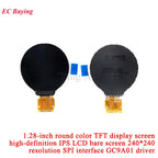 1.28 Inch TFT LCD 1.28'' Display Round Color IPS Screen GC9A01 Driver Capacitive Touch 240*240 ESP32S3 Development Board Module