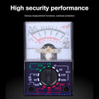 Mini Analog Multimeter Tool AC/DC 1000V Voltmeter 250mA Ammeter 1K Resistance Meter Handheld Pointer Voltage Multimeter