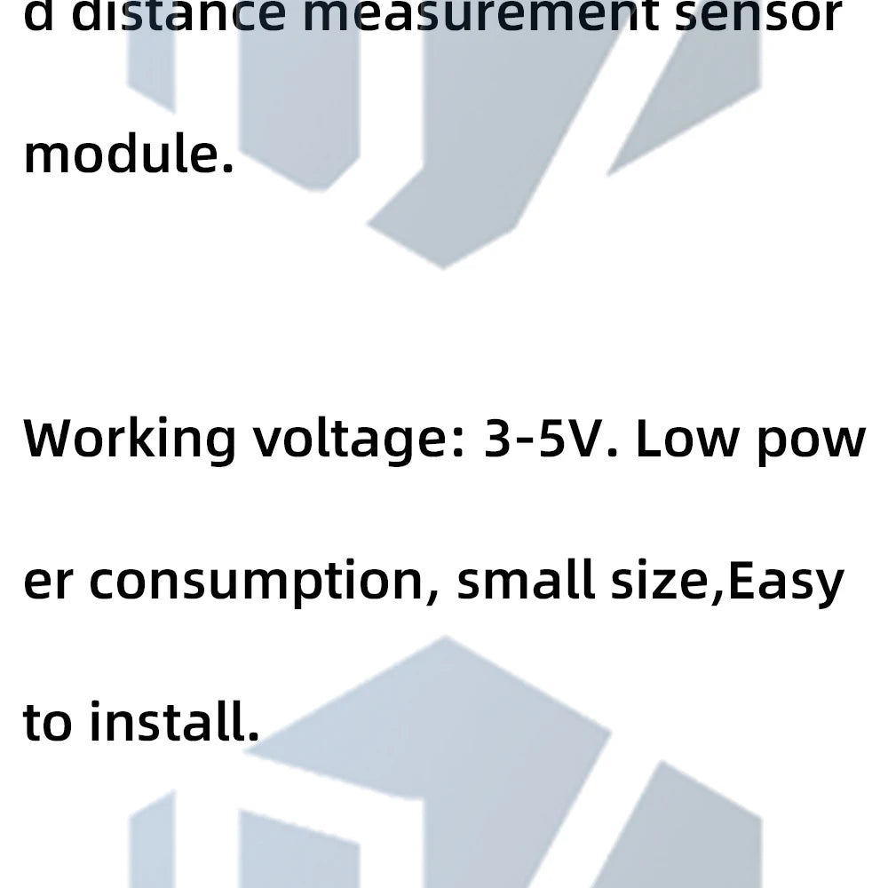 VL53L0X GY-53 Dual-Output ToF Distance Sensor - 3V-5VDC Serial/PWM Compatible for  Arduino