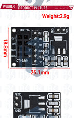 1PC 2.4G NRF24L01+ Upgraded Wireless Module: DIY for Arduino-Compatible Communication Kit (2Mbit/s Data Transmission)