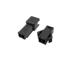 10/20Sets JST SM 2.54mm Pitch 2 Pin Male Female Plug Plastic Housing and Metal Crimping Terminal Connector