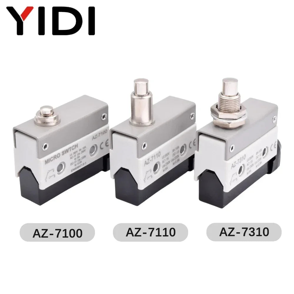 10pcs/lot Micro Limit Travel Switch Waterproof Momentary AZ-7312 AZ-7311 AZ-7121 AZ-7310 AZ-7141 Straight 90 degree Roller Lever