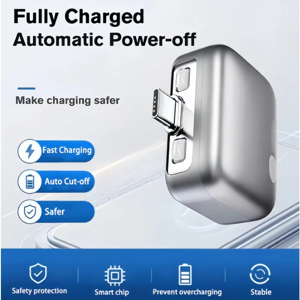 Intelligence 140W Full Charge Auto-Disconnect Charging Adapter Fast Charge Safety Separator Automatically for Type-C Devices