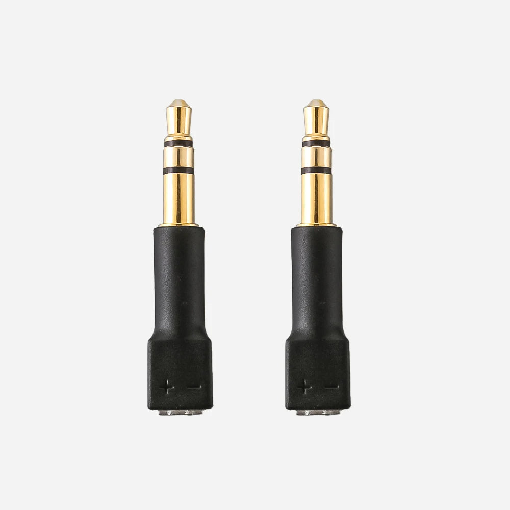 1 Pair 3.5mm to MMCX Adapter/0.78mm Pins for M1 M2 ZX-1 WTD-3 Headphones Conversion Pin DIY Stereo Headset