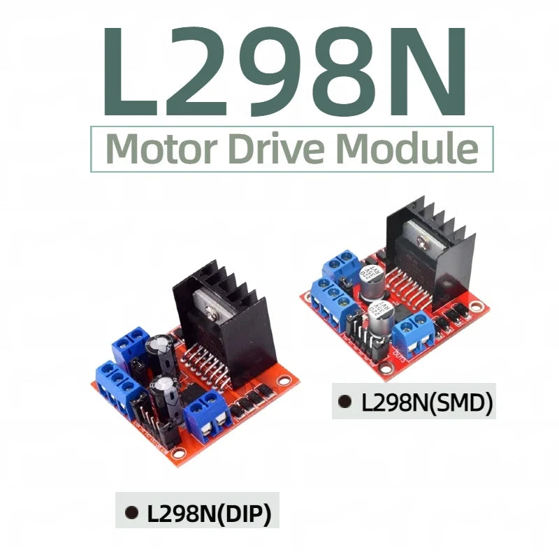 1/5/10PCS L298N Driver Board Module L298N Stepper Motor Smart Car Robot Breadboard  High Power L298 DC Motor Driver For Arduino
