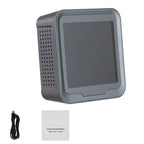 Carbon Dioxide Monitor, CO2 Controller with Temperature and Humidity Display, NDIR Sensor, Carbon Dioxide Detector for Bedside