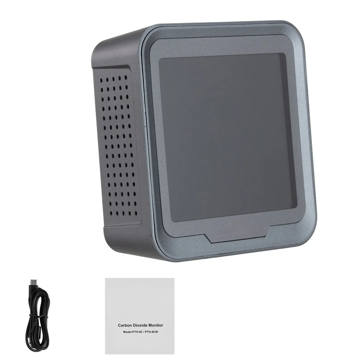 Carbon Dioxide Monitor, CO2 Controller with Temperature and Humidity Display, NDIR Sensor, Carbon Dioxide Detector for Bedside