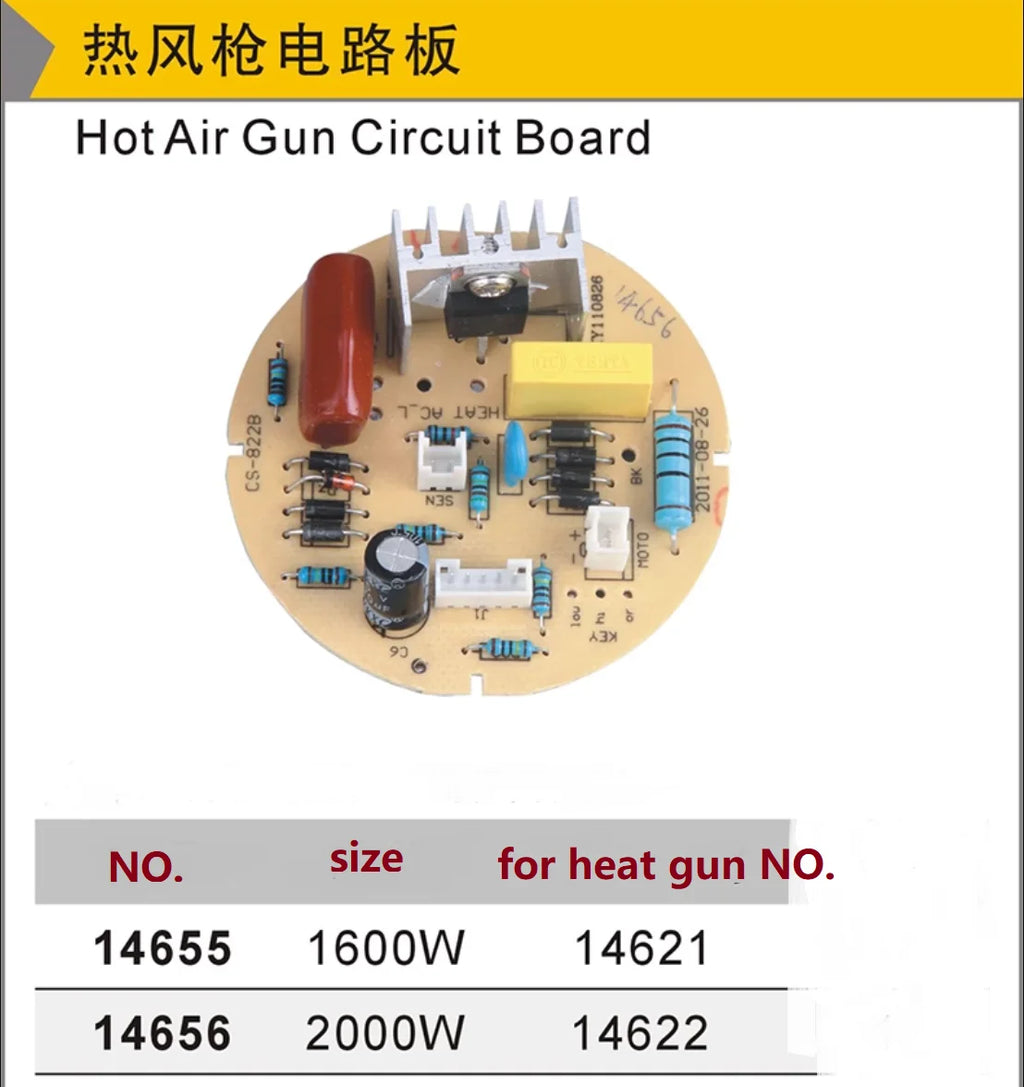 BESTIR tool 1600W 2000W hot air gun two-speed digital display temp adjustable 250L-500L/min electrician tool NO.14601
