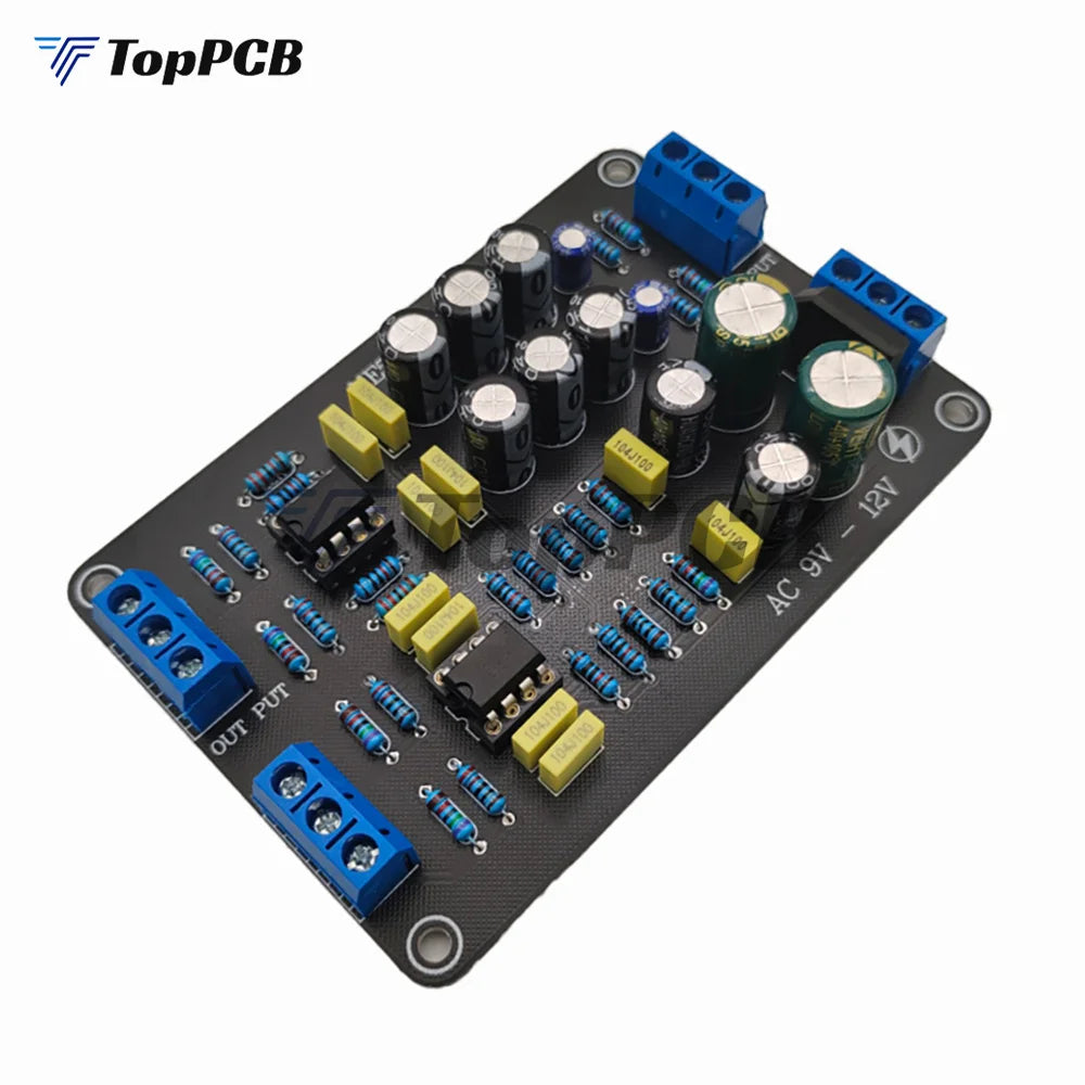NE5532 Preamp Frequency Divider 160Hz 2 Channel Active Crossover Linkwitz Riley Filter Double Bass Divider for Power Amplifier