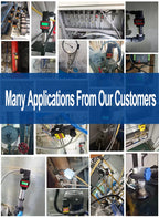 LCD Pressure Transmitter Measurment -1-0-1000bar 4-20mA 5V 10V Output Water Oil Gas Pressure Sensor G1/4 Pressure Transducer