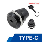 1Pcs Metal Round Socket Module D Type RJ45 Straight Through Network USB2.0 USB3.0 Connector Panel Mounting HDMI CAT6