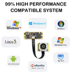 2025 In Stock OEM H.264 YUV MJPEG IMX577 IMX477 1/2.3inch 12MP CMOS Sensor Autofocus Fixedfocus RGB Mini Usb UVC Camera Module 4
