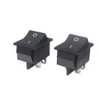 【5-1PCS】Rocker Switch DPST 40A 12V DC 4 Pin 2 Position Switch ON Off Toggle Switch 30A 250V AC 120V T125 KCD2 KCD4 Rocker Swit