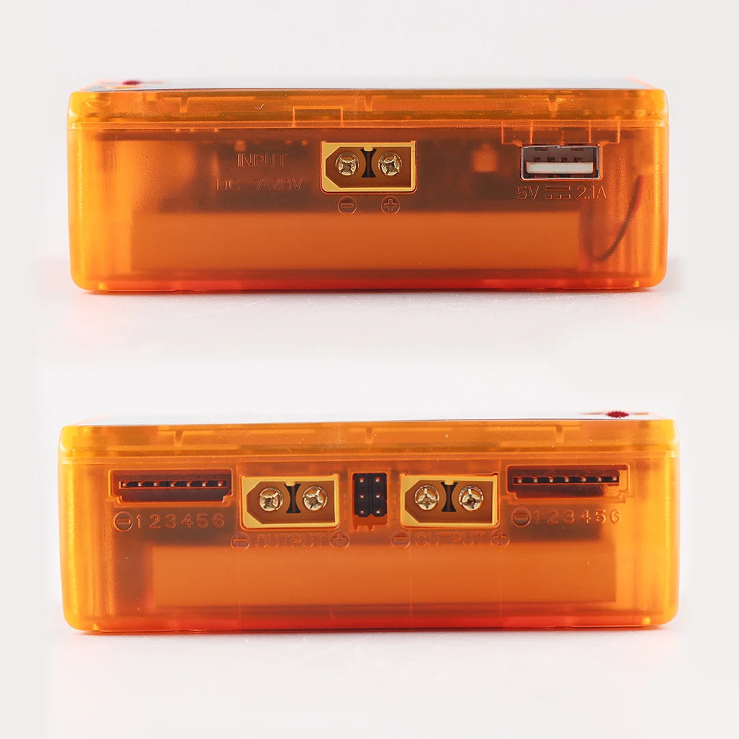 HOTA D6S RC Lipo Battery Charger Magnetic Suction Dual Channel Smart Balance 600W High Power 1-6S Smart Balance Charger