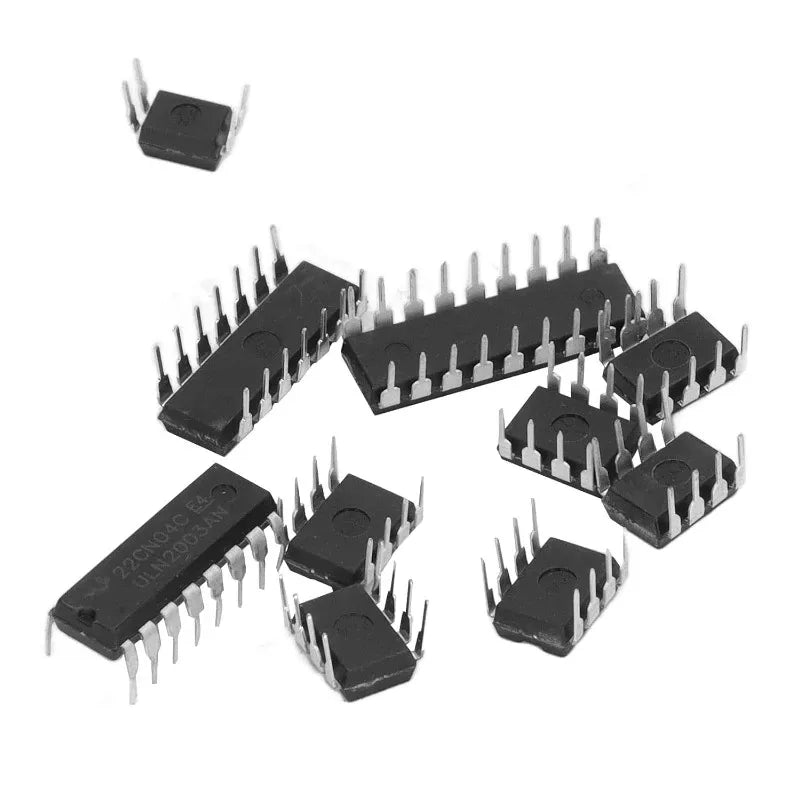 85Pcs Integrated Circuit Chip Kit 10 Value IC Chip NE555 LM324 LM393 UA741 ULN2803 LM358 LM386 NE5532 ULN2003 PC817