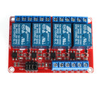1/2/4/8 Channel High/Low Level Trigger Relay Module 5V12V24V Ome Intelligent Control Module with Optocoupler Isolation Output