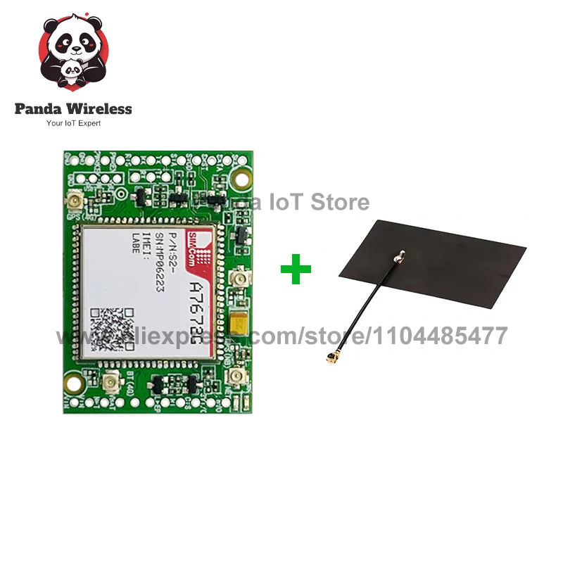 SIMcom A7672E-FASE A7672E-LASE A7672SA-FASE A7672SA-LASE A7672G-LABE Core Board LTE CAT1+4G+2G A7672 With FPC GPS Antenna