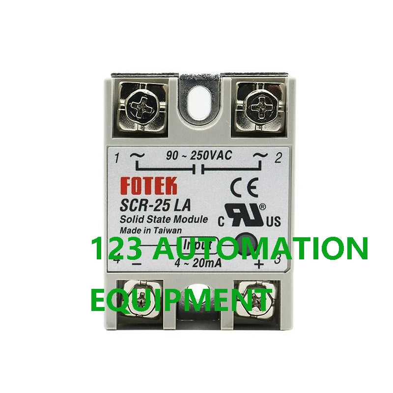 Authentic New FOTEK SCR-25LA 40LA 50LA 75LA-H  SCR-25LA 40LA 50LA 75LA Single Phase Solid State Relay SSR Small AC